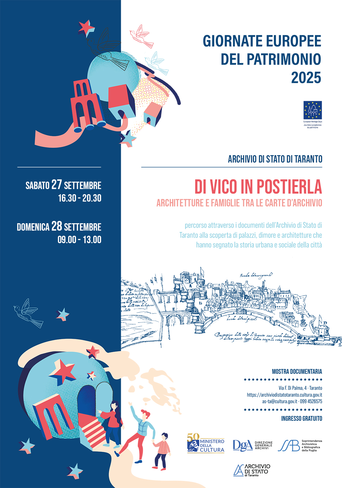 Di vico in Postierla. Architetture e famiglie tra le carte d’archivio